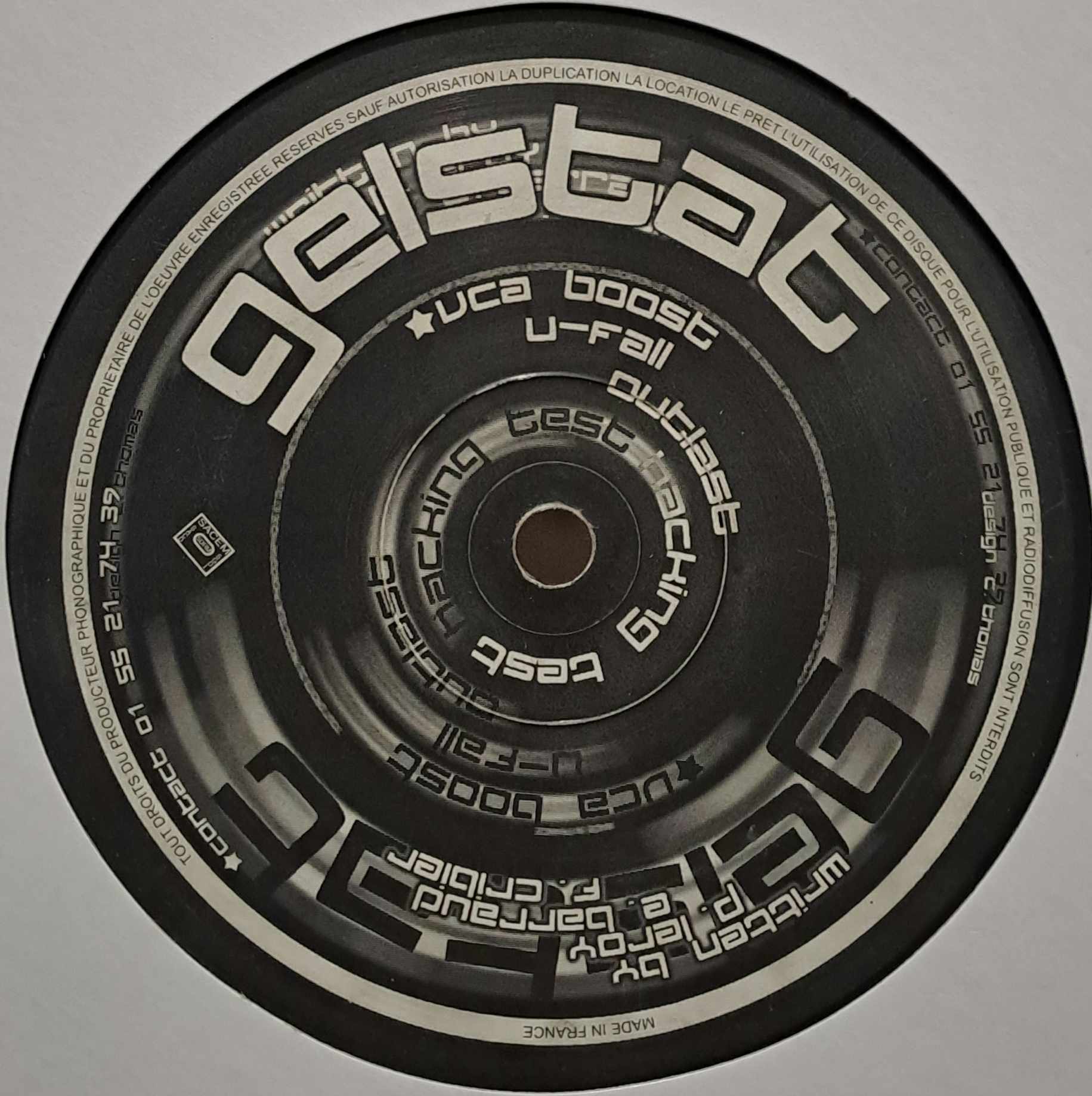 Gelstat 01 - vinyle freetekno